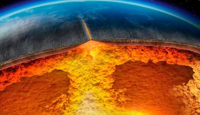 La corteza de la Tierra