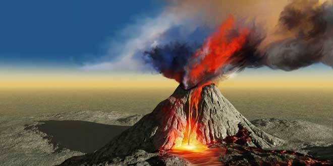 volcán erupción